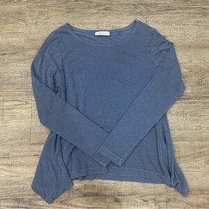 bryn Walker Slate Long Sleeve Top